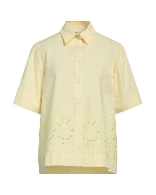 P.A.R.O.S.H. Yellow P.A.R.O..H. Shirt Cotton