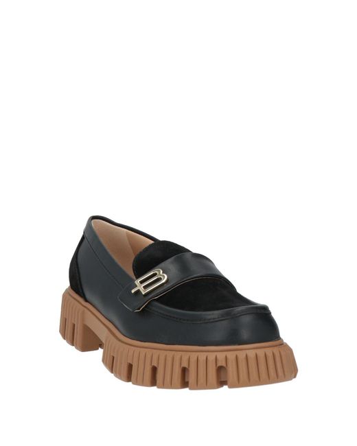 Baldinini Black Loafers Leather