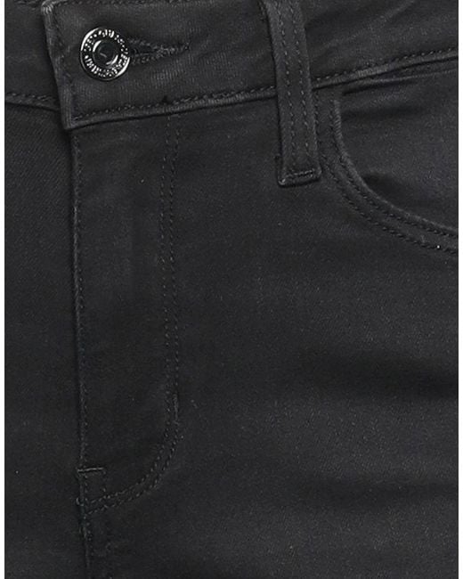 Guess Black Pants Cotton, Polyester, Elastane