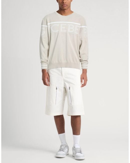 Pullover Iceberg de hombre de color White