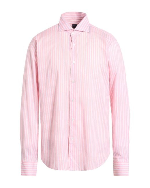 Camisa Fedeli de hombre de color Pink