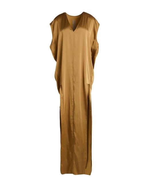 Rick Owens Metallic Maxi Dress