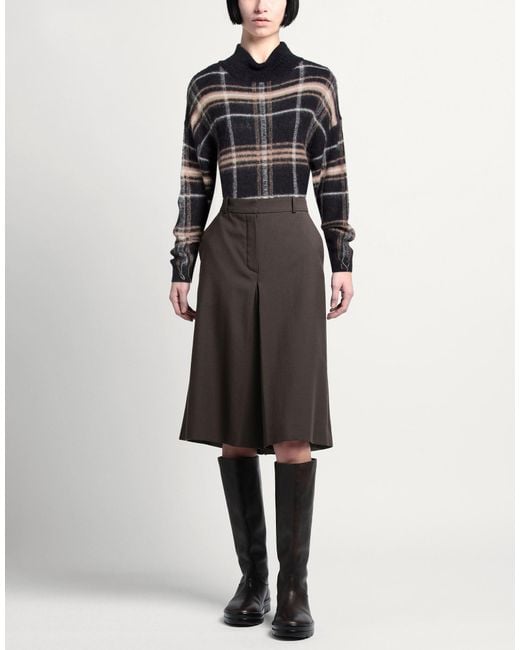 Kangra Black Turtleneck Alpaca Wool, Polyamide, Wool