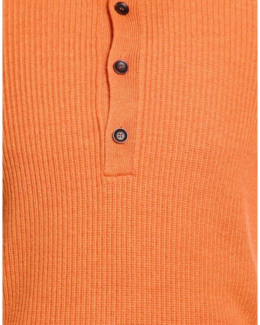 Zanone Orange Sweaters for men