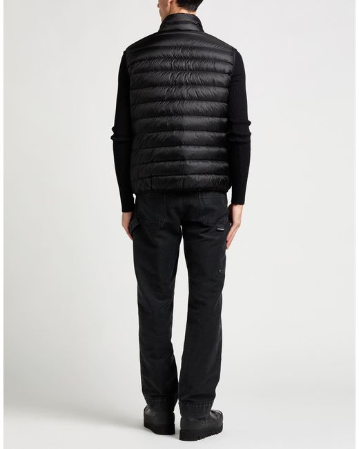 Palm Angels Black Vest Polyamide, Polyester for men