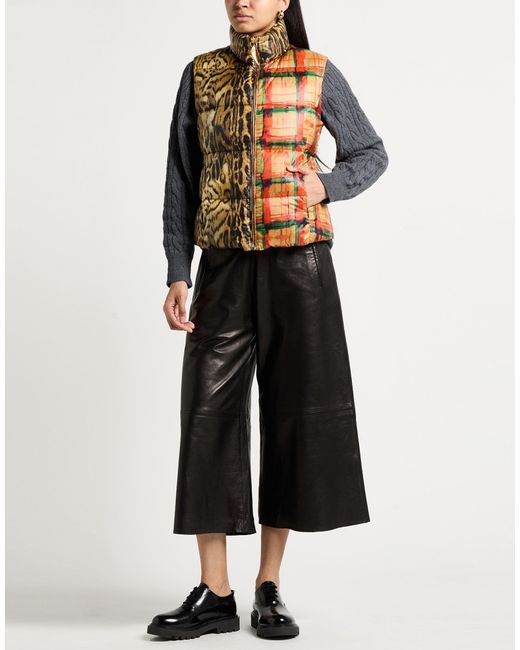 Roberto Cavalli Orange Vest Polyamide