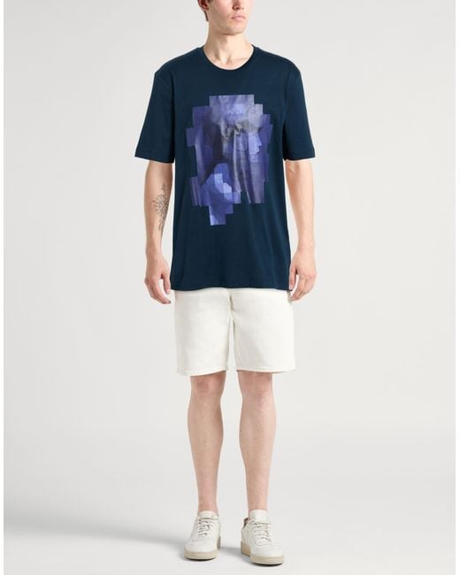 Emporio Armani Blue T-Shirt for men