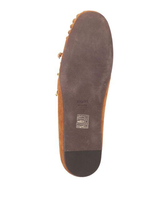 Khaite Brown Loafer