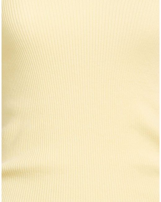 Roberto Collina Yellow Sweater Cotton