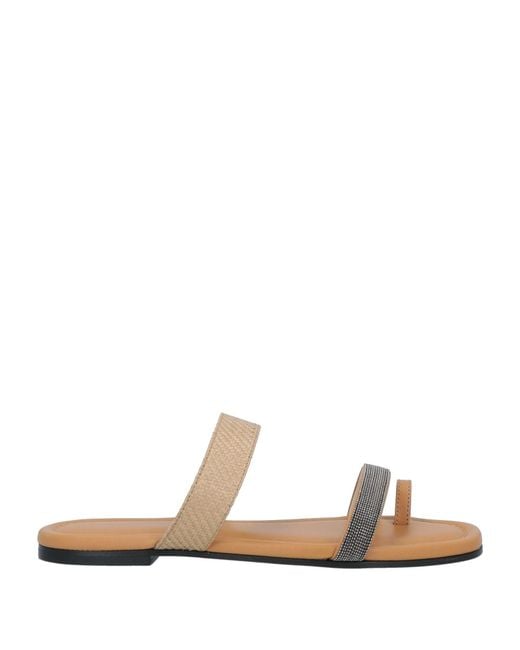 Fabiana Filippi White Thong Sandal