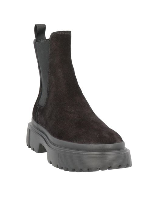 Hogan Black Ankle Boots