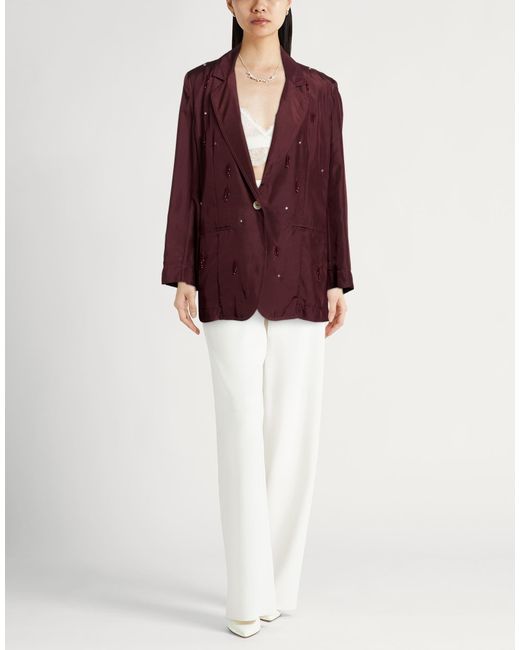Forte_forte Purple Blazer