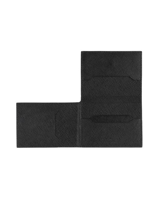 Montblanc Black Cardholder Leather