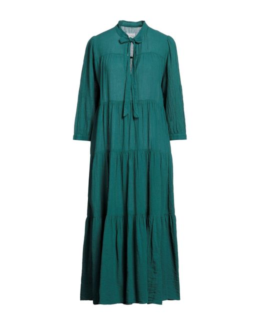 Honorine Green Maxi Dress