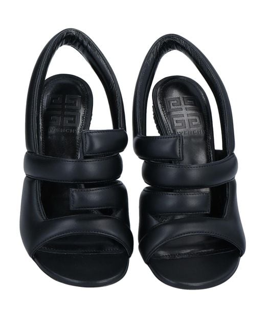 Givenchy Blue Sandals Calfskin