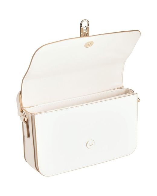 Tommy Hilfiger White Cross-Body Bag Polyurethane