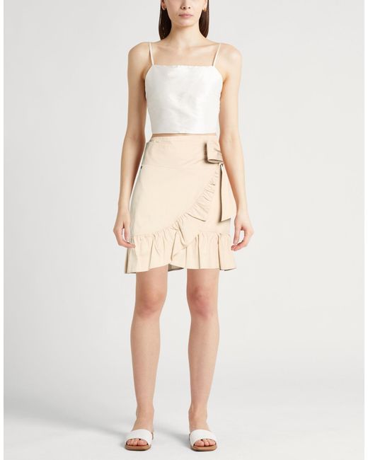 Liu Jo Natural Mini Skirts
