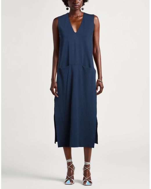 MEIMEIJ Blue Midi Dress