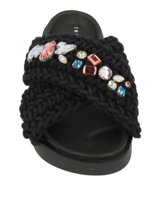 Inuikii Black Sandals
