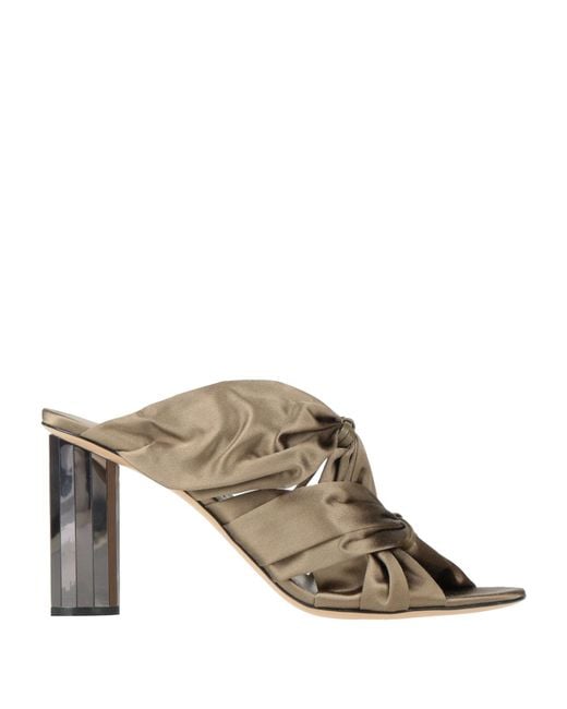 Ferragamo Green Sandals