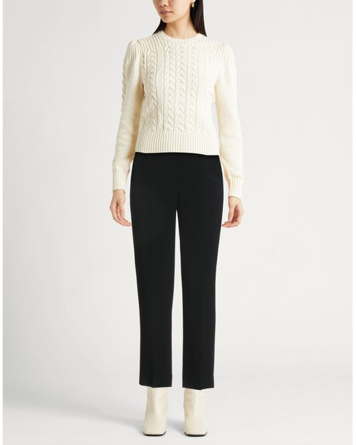 Ermanno Scervino Black Pants Viscose, Acetate