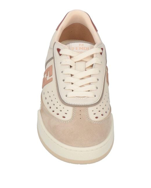 Fendi Natural Trainers