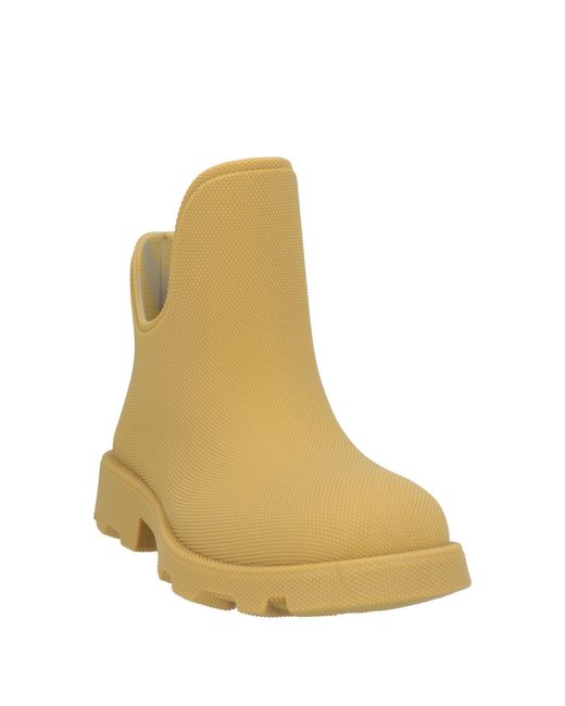 Burberry Natural Ankle Boots Rubber for men