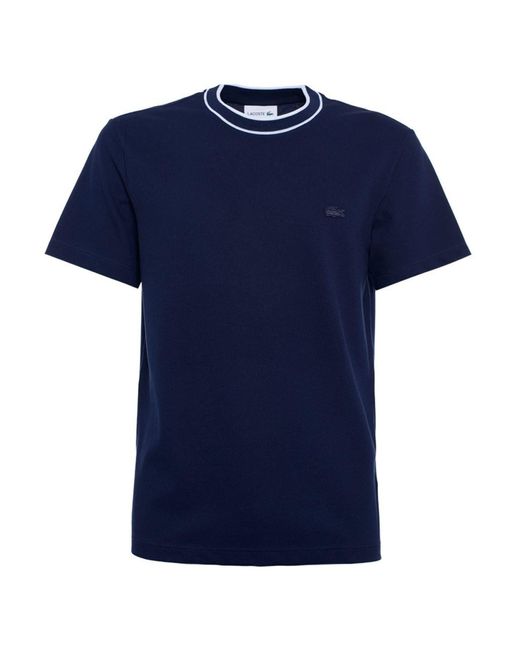 Lacoste T-shirts in Blue für Herren