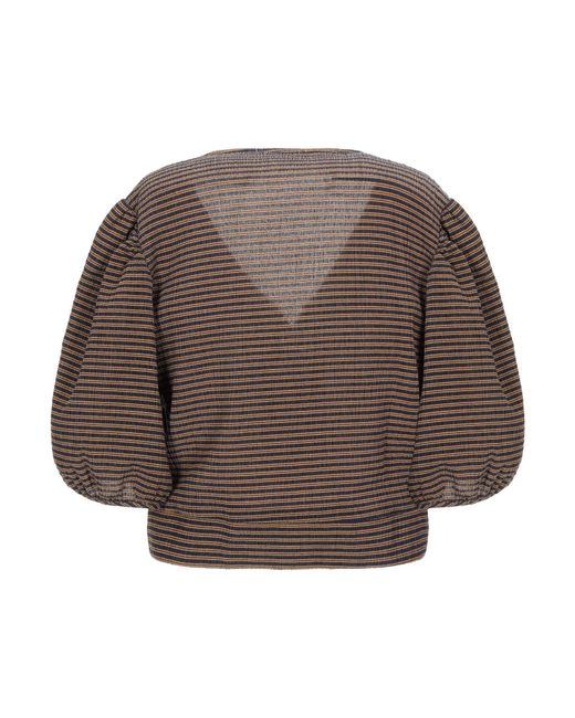 Sessun Brown Tops