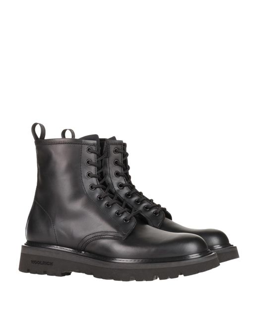 Woolrich Ankle Boots in Black for Men Lyst UK