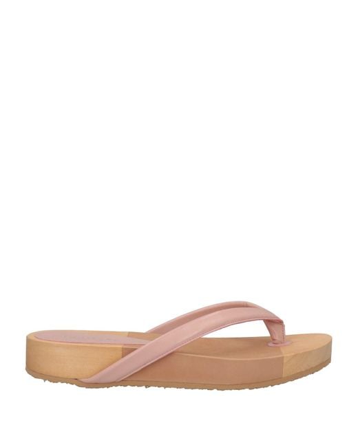 Eqüitare Pink Thong Sandal