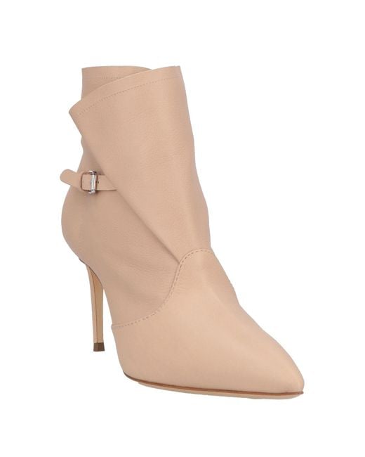 Casadei Natural Ankle Boots