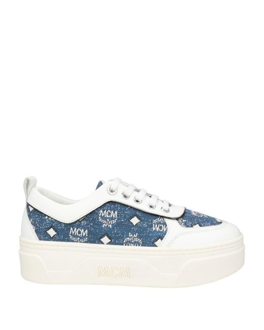 MCM Blue Sneakers