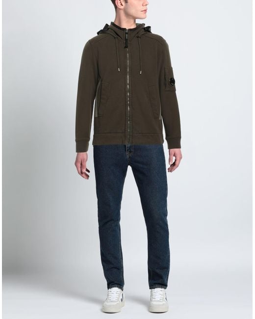 C P Company Green Sweatshirt for men