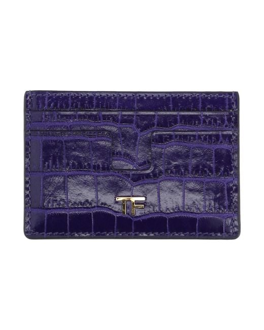 Tom Ford Blue Cardholder