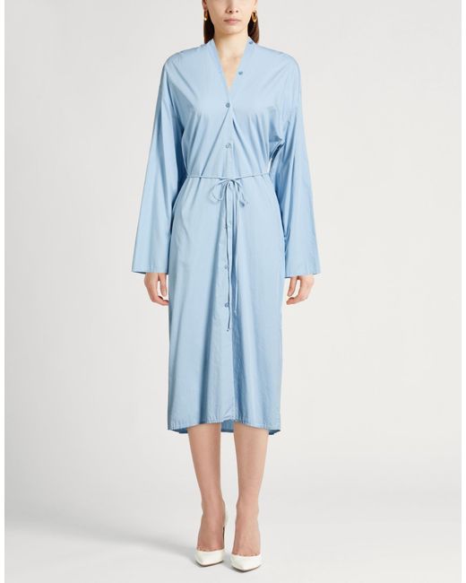 Jucca Blue Sky Midi Dress Cotton