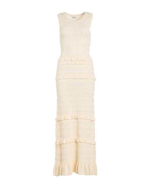 Sandro White Maxi Dresses