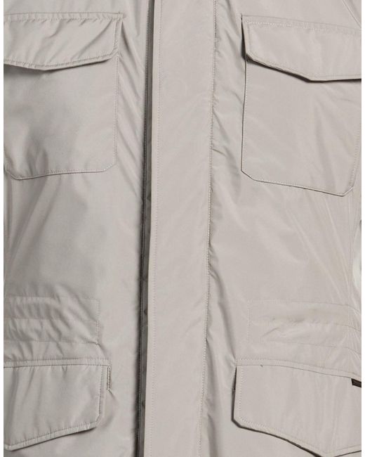 Moorer Gray Jacket Polyamide, Polyester for men