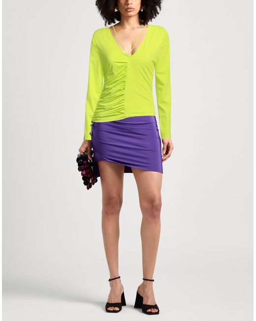 Saks Potts Yellow Top Recycled Polyamide, Elastane