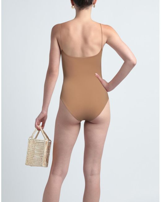 Siyu Brown One-piece Swimsuit
