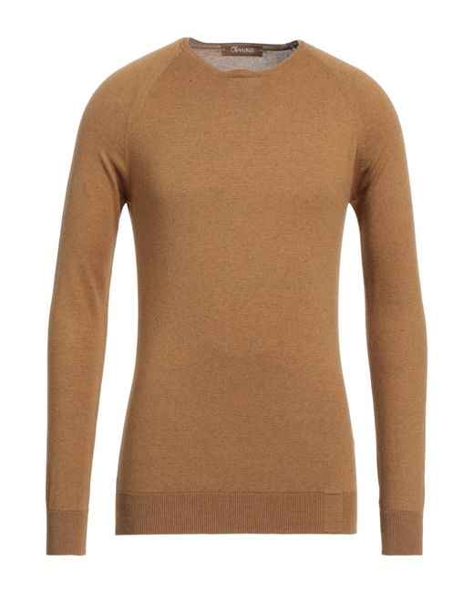 Obvious Basic Brown Sweater for men