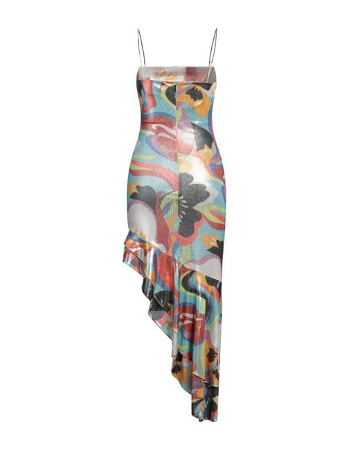 Etro Blue Midi Dress