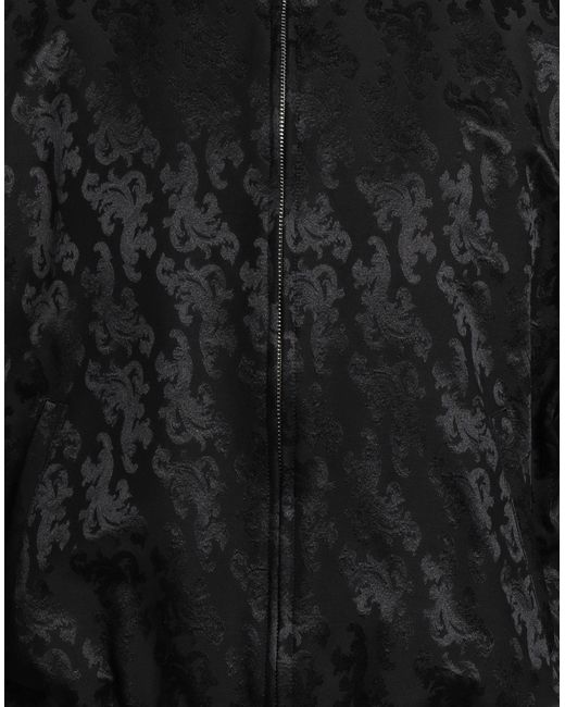 Ernest W. Baker Black Jacket Virgin Wool, Silk for men
