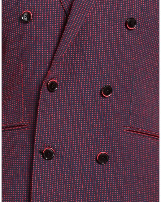 Tombolini Purple Blazer Cotton, Elastane, Polyamide for men