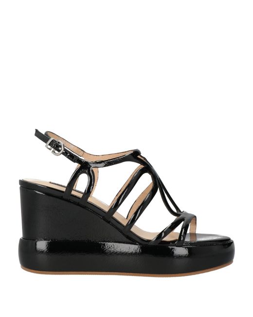 Luciano Barachini Black Sandals