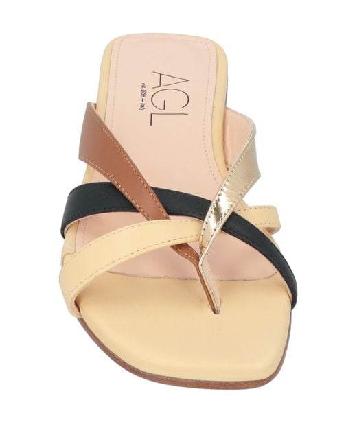 Agl Attilio Giusti Leombruni Multicolor Thong Sandal