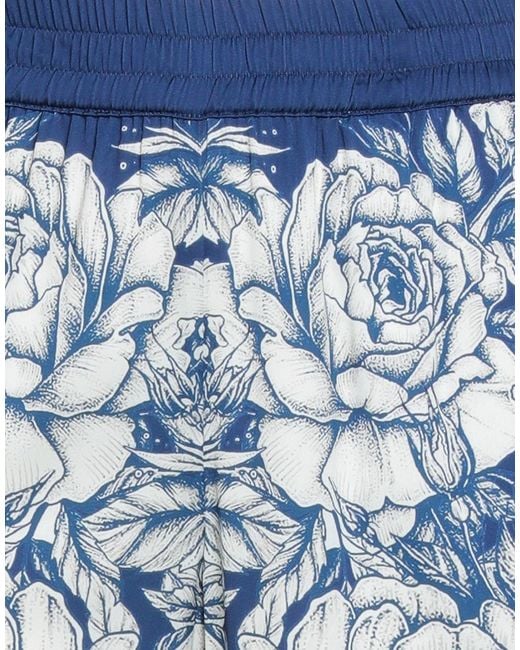 Blugirl Blumarine Blue Pants Polyester, Elastane