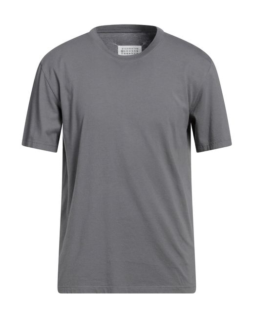 T-shirt di Maison Margiela in Gray da Uomo