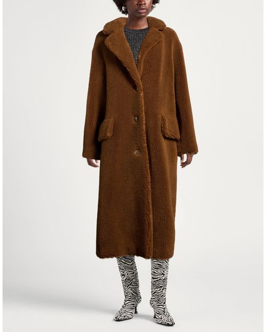 Stand Studio Brown Shearling & Teddy