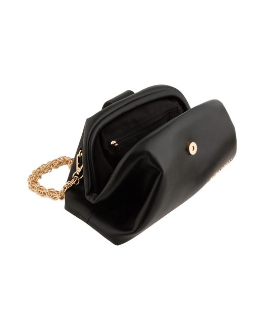 Rue Madam Black Handbag Polyurethane